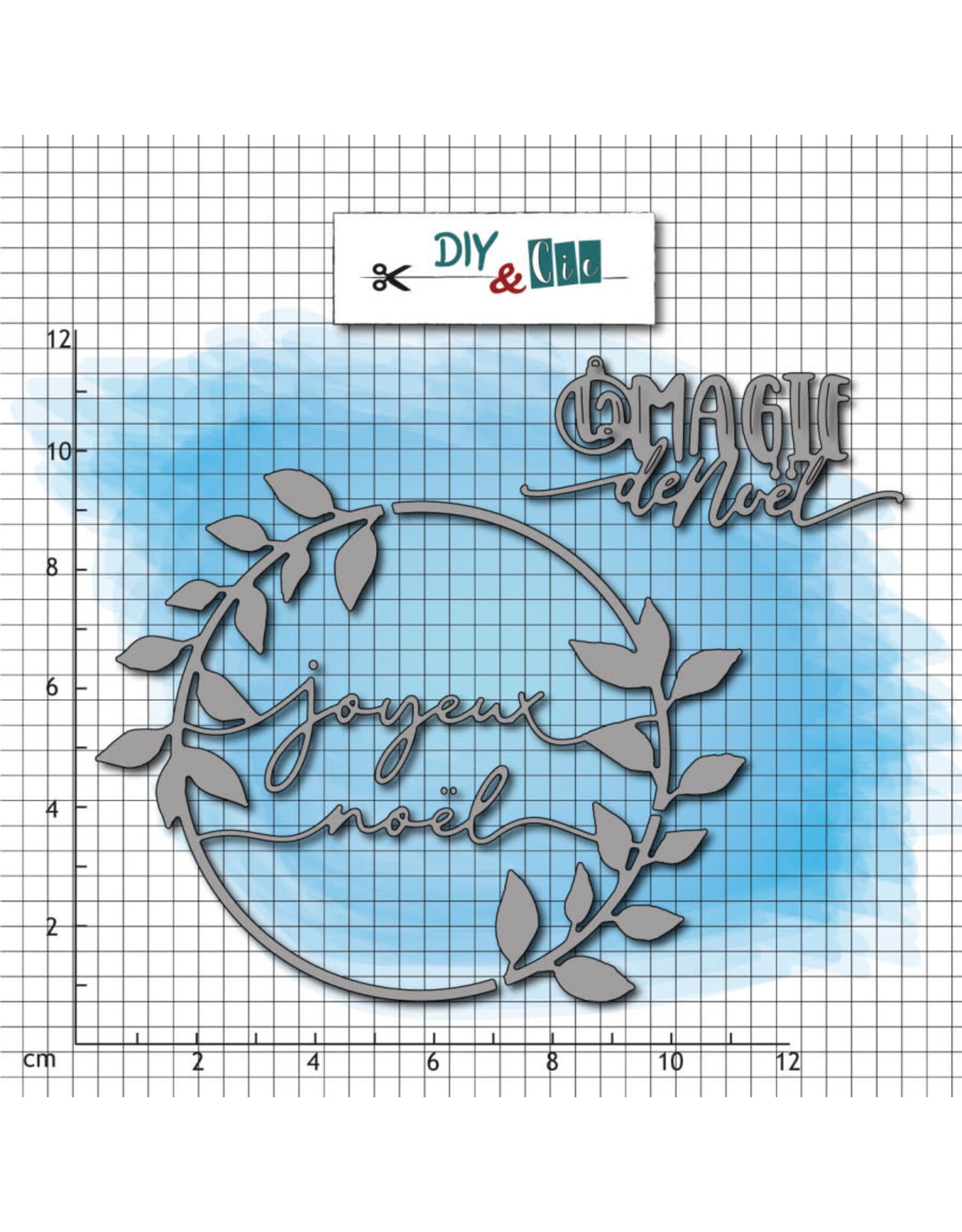 DIY & CIE DIY & CIE JOYEUX NOËL V4 DIE SET