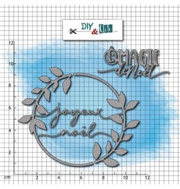 DIY & CIE DIY & CIE JOYEUX NOËL V4 DIE SET