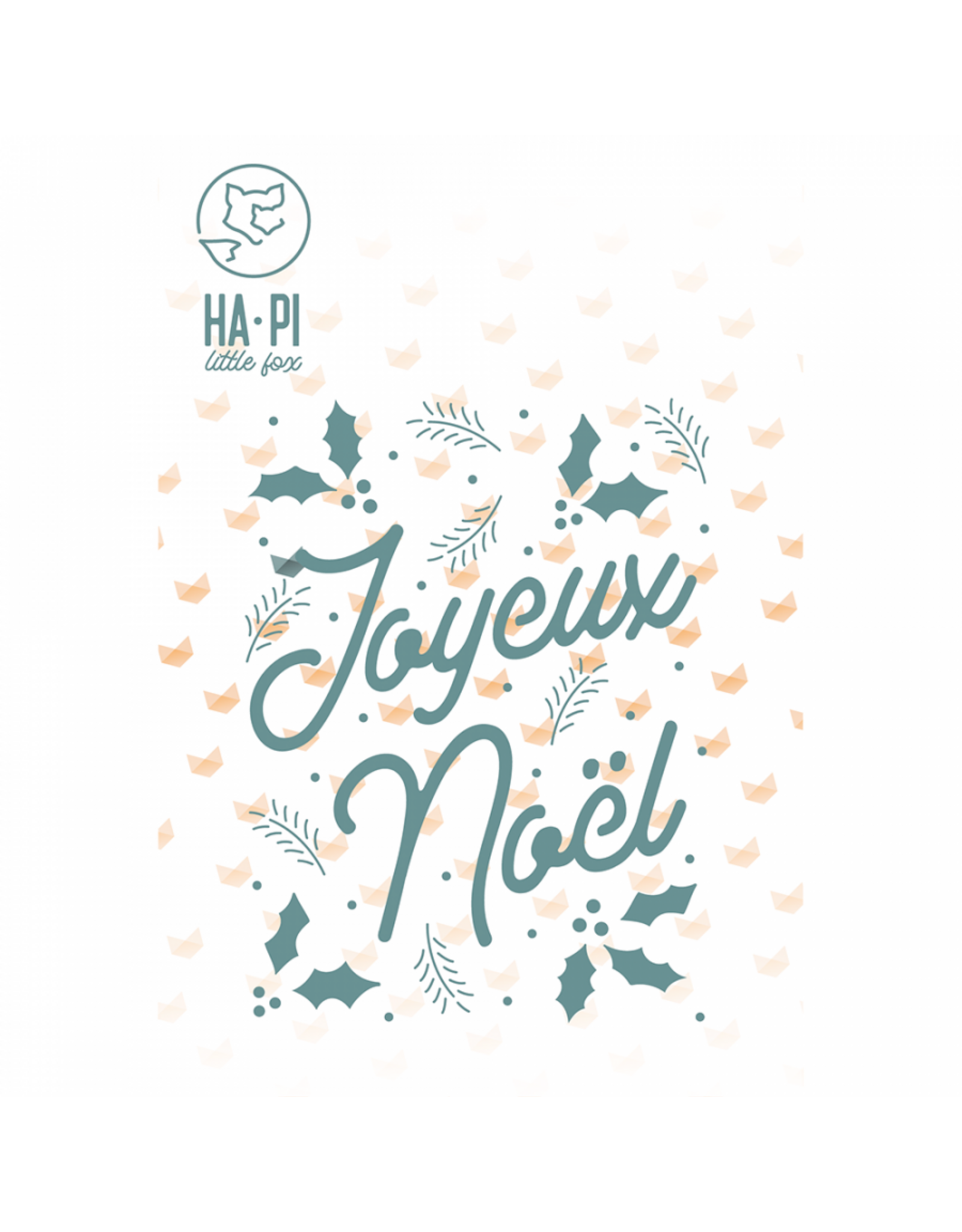 HA-PI LITTLE FOX HA-PI LITTLE FOX JOYEUX NOËL DIE