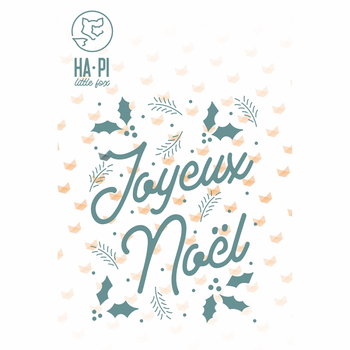 HA-PI LITTLE FOX HA-PI LITTLE FOX JOYEUX NOËL DIE