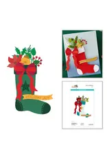 SPELLBINDERS SPELLBINDERS OLD-FASHIONED CHRISTMAS ETCHED DIE SET