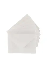 SPELLBINDERS SPELLBINDERS WHITE MINI ENVELOPES 25/PK