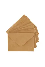 SPELLBINDERS SPELLBINDERS KRAFT MINI ENVELOPES 25/PK