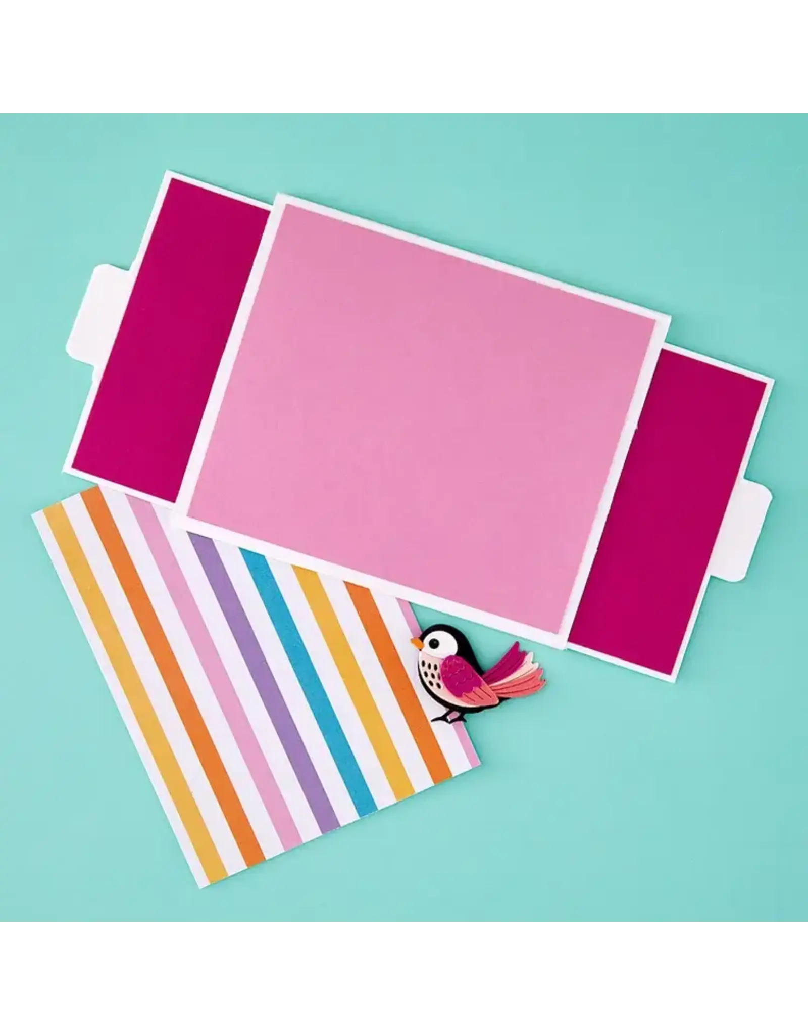 SPELLBINDERS SPELLBINDERS DOUBLE SLIDER KINETIC CARD BLANKS