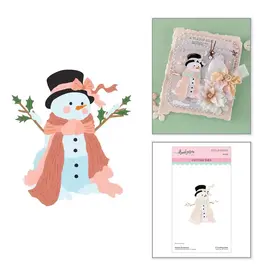 SPELLBINDERS SPELLBINDERS FRANK GARCIA SWEET SNOWMAN ETCHED DIE SET