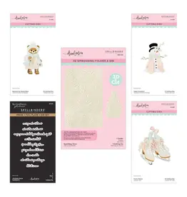 SPELLBINDERS SPELLBINDERS FRANK GARCIA CHRISTMAS BLUSH I WANT IT ALL! BUNDLE
