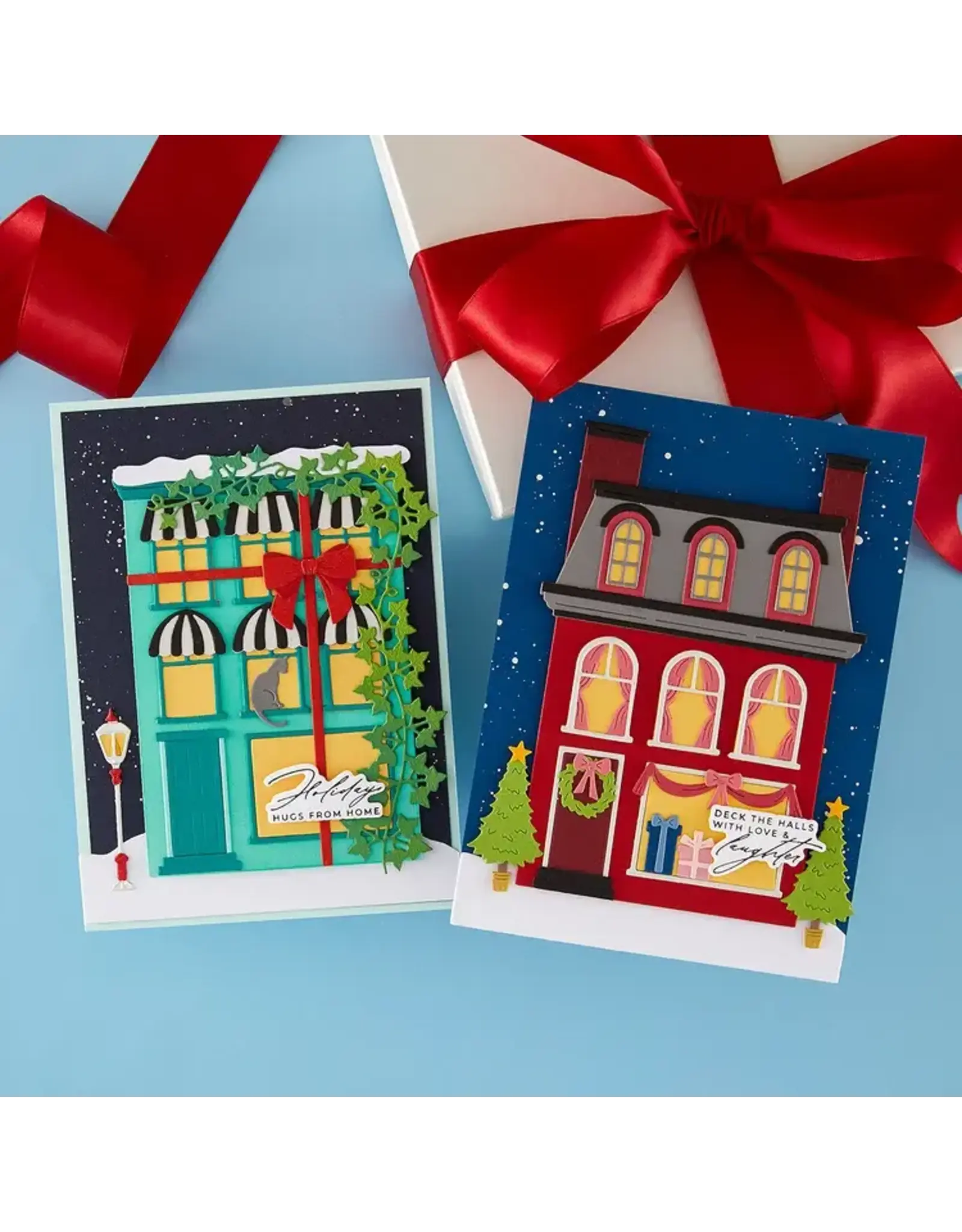 SPELLBINDERS SPELLBINDERS YANA SMAKULA CHRISTMAS CITY HOLIDAY DIE BUNDLE