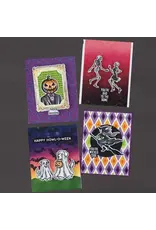 SPELLBINDERS SPELLBINDERS SIMON HURLEY BAD TO THE BONE CLEAR STAMP & DIE SET