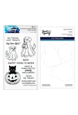 SPELLBINDERS SPELLBINDERS SIMON HURLEY HALLOWEEN PETS CLEAR STAMP & DIE SET