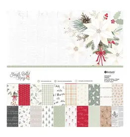 SPELLBINDERS SPELLBINDERS ROSIE'S STUDIO SLEIGH BELLS RING 12x12 PAPER PACK