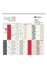 SPELLBINDERS SPELLBINDERS ROSIE'S STUDIO SLEIGH BELLS RING 6x6 PAPER PAD