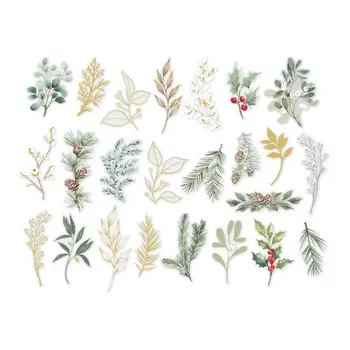 SPELLBINDERS SPELLBINDERS ROSIE'S STUDIO SLEIGH BELLS RING FOLIAGE STICKERS