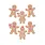 SPELLBINDERS SPELLBINDERS ROSIE'S STUDIO SLEIGH BELLS RING GINGERBREAD DIMENSIONAL ACETATE STICKERS