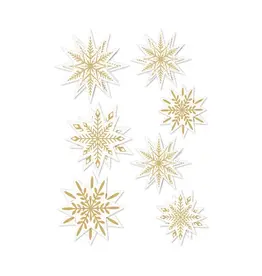 SPELLBINDERS SPELLBINDERS ROSIE'S STUDIO SLEIGH BELLS RING STARS DIMENSIONAL ACETATE STICKERS