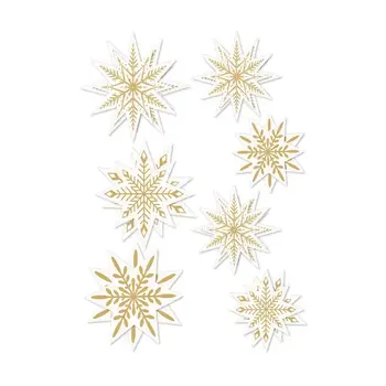 SPELLBINDERS SPELLBINDERS ROSIE'S STUDIO SLEIGH BELLS RING STARS DIMENSIONAL ACETATE STICKERS