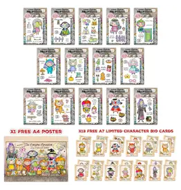 AALL & CREATE AALL & CREATE JANET KLEIN COSTUME CHRONICLES STAMP BUNDLE