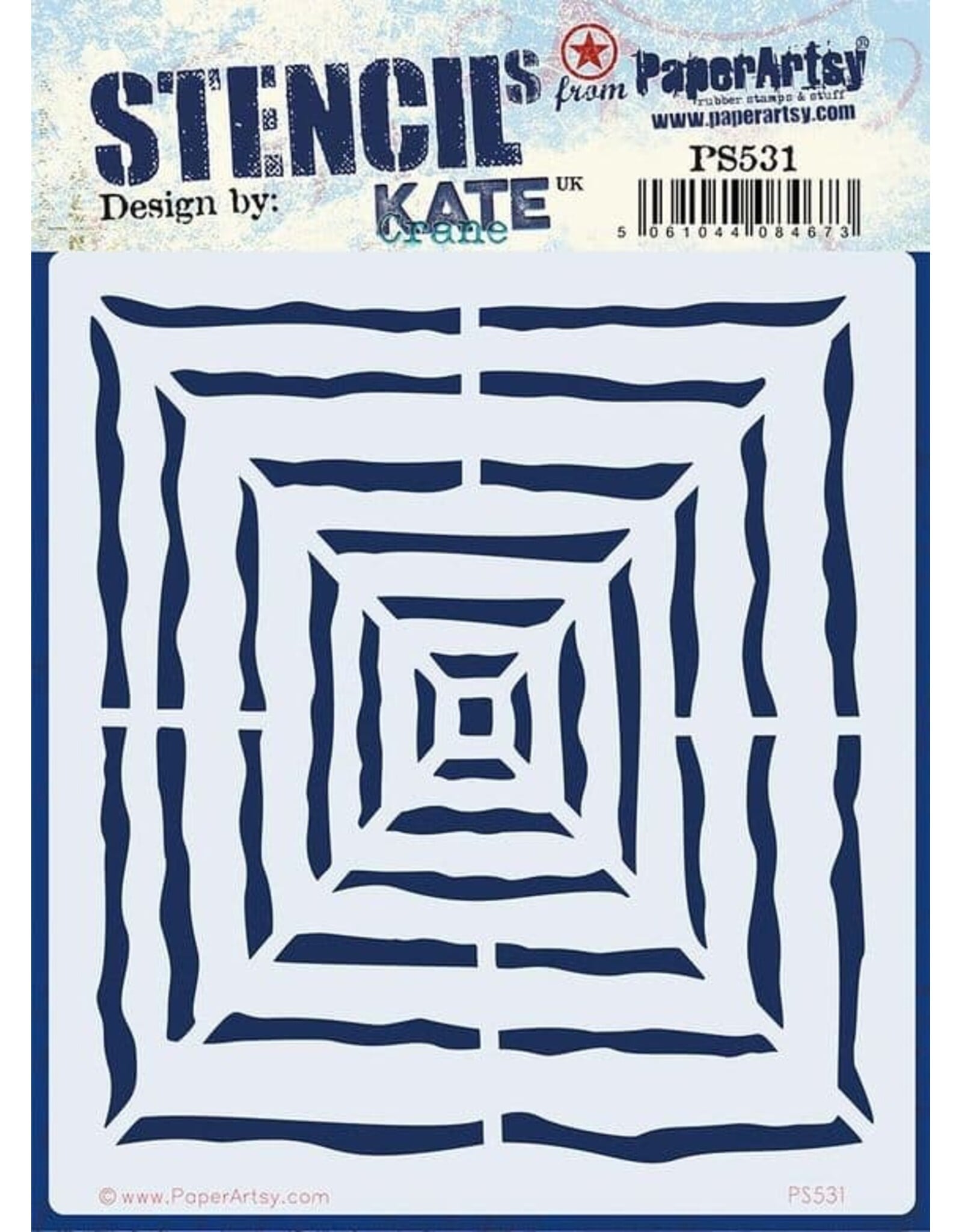 PAPER ARTSY PAPER ARTSY KATE CRANE PS531 STENCIL