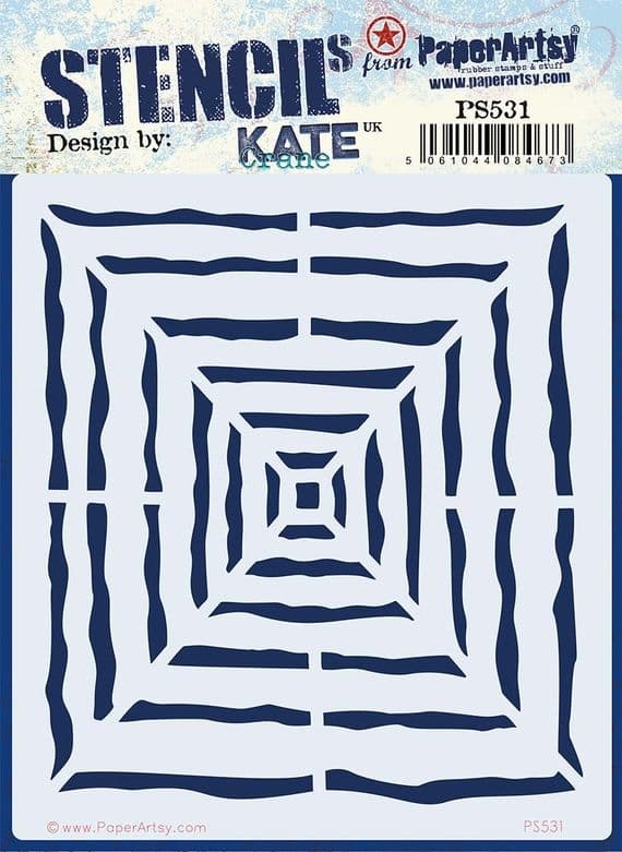 PAPER ARTSY PAPER ARTSY KATE CRANE PS531 STENCIL