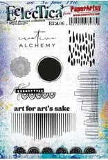 PAPER ARTSY PAPER ARTSY ECLECTICA EPA06 CLING STAMP SET