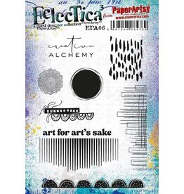 PAPER ARTSY PAPER ARTSY ECLECTICA EPA06 CLING STAMP SET