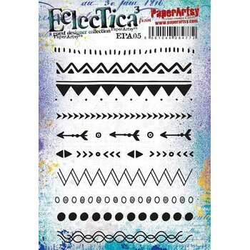 PAPER ARTSY PAPER ARTSY ECLECTICA EPA05 TAMPONS EN CAOUTCHOUC