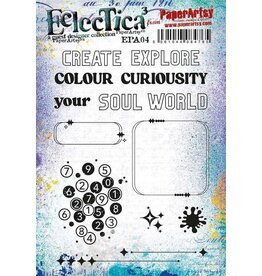 PAPER ARTSY PAPER ARTSY ECLECTICA EPA04 TAMPONS EN CAOUTCHOUC