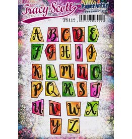 PAPER ARTSY PAPER ARTSY TRACY SCOTT TS112 CLING STAMP SET