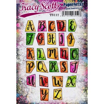 PAPER ARTSY PAPER ARTSY TRACY SCOTT TS112 CLING STAMP SET