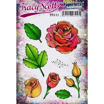 PAPER ARTSY PAPER ARTSY TRACY SCOTT TS111 CLING STAMP SET