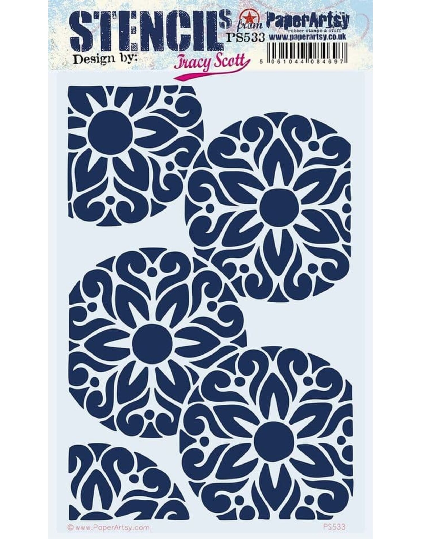 PAPER ARTSY PAPER ARTSY TRACY SCOTT PS533 STENCIL