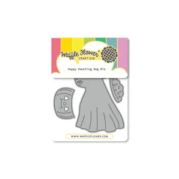WAFFLE FLOWER WAFFLE FLOWER HAPPY HAUNTING DOG DIE SET