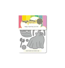 WAFFLE FLOWER WAFFLE FLOWER HAPPY HAUNTING CAT DIE SET