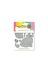 WAFFLE FLOWER WAFFLE FLOWER HAPPY HAUNTING CAT DIE SET