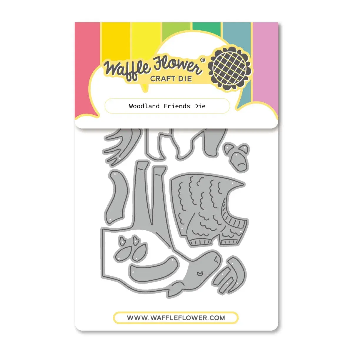 WAFFLE FLOWER WAFFLE FLOWER WOODLAND FRIENDS DIE SET