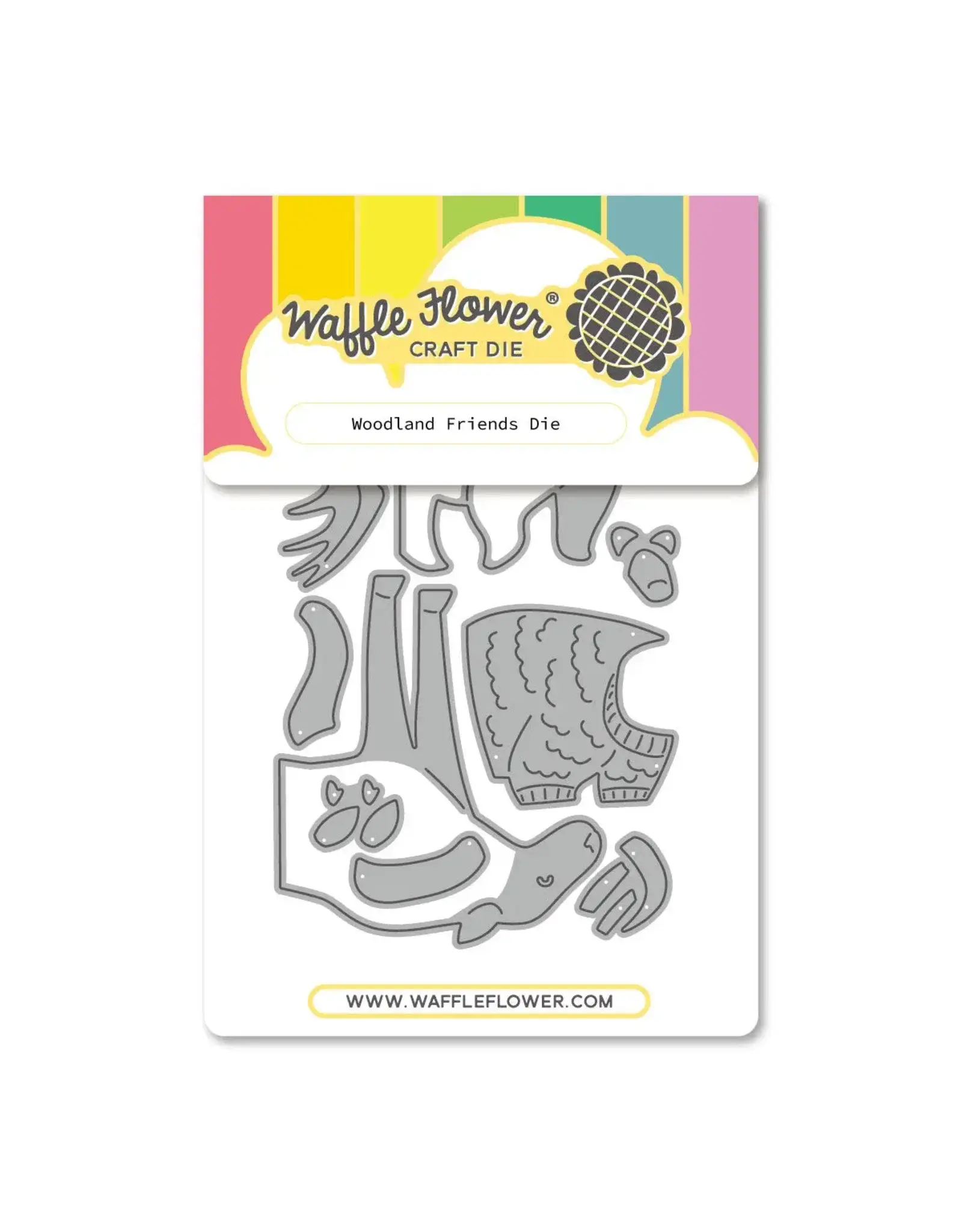 WAFFLE FLOWER WAFFLE FLOWER WOODLAND FRIENDS DIE SET