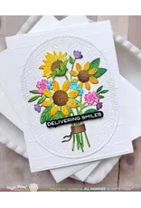 WAFFLE FLOWER WAFFLE FLOWER SUNFLOWER BOUQUET DIE SET