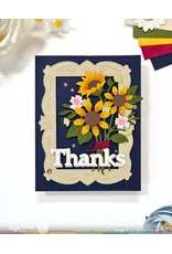 WAFFLE FLOWER WAFFLE FLOWER SUNFLOWER BOUQUET DIE SET