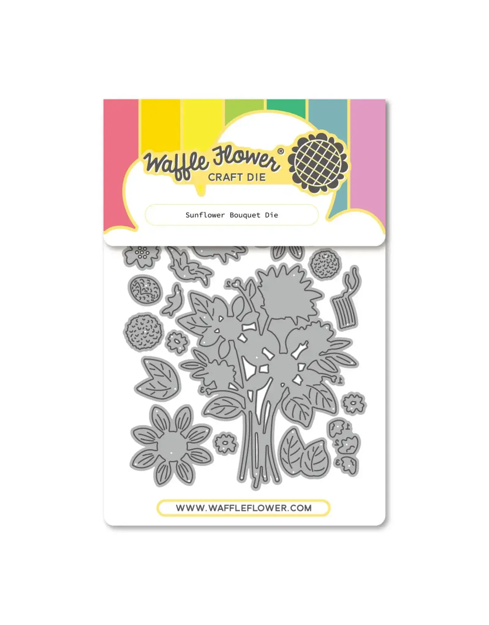 WAFFLE FLOWER WAFFLE FLOWER SUNFLOWER BOUQUET DIE SET