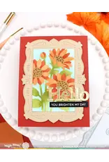 WAFFLE FLOWER WAFFLE FLOWER SIMPLE GREETINGS TRIO DIE SET