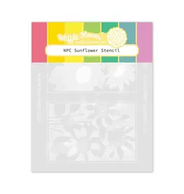 WAFFLE FLOWER WAFFLE FLOWER NPC SUNFLOWER STENCIL SET