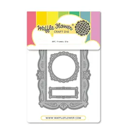 WAFFLE FLOWER WAFFLE FLOWER NPC CADRES ENSEMBLE DE MATRICES DE DÉCOUPE