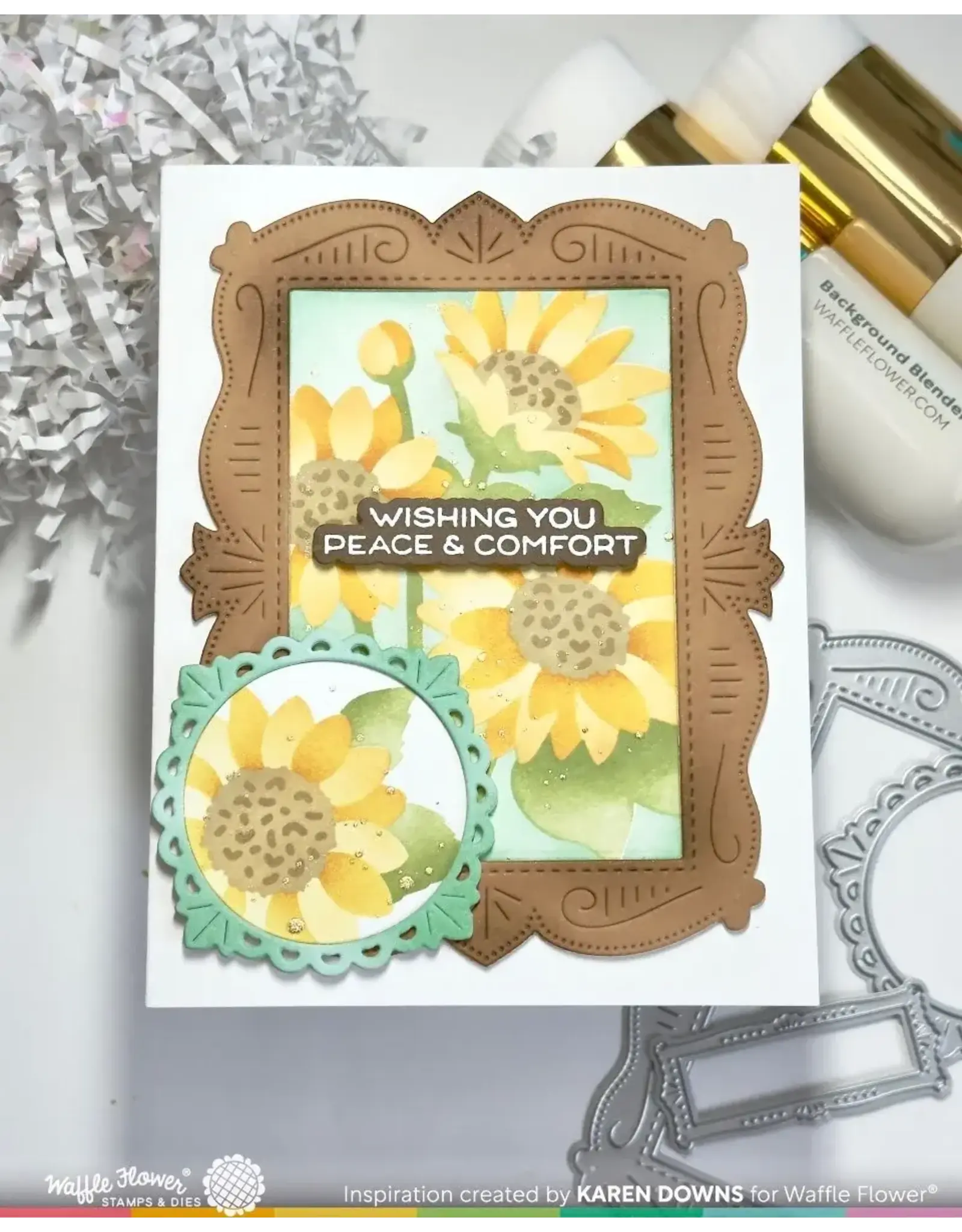WAFFLE FLOWER WAFFLE FLOWER NPC FRAMES DIE SET