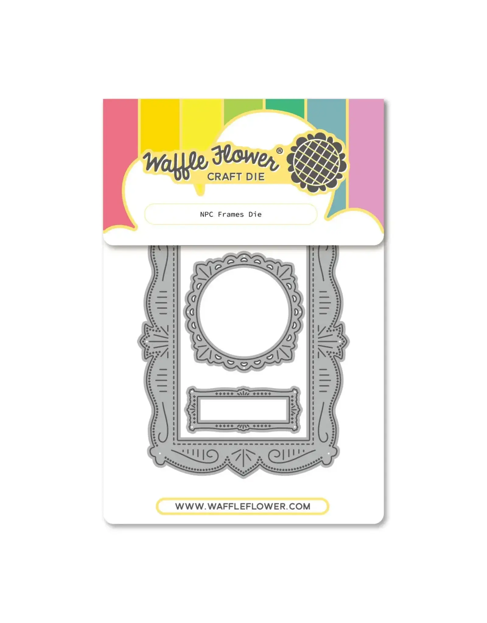 WAFFLE FLOWER WAFFLE FLOWER NPC FRAMES DIE SET