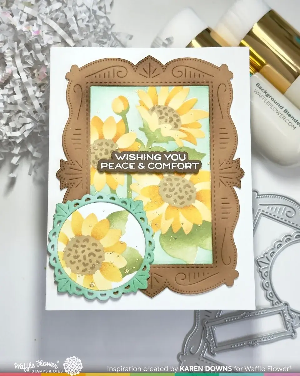WAFFLE FLOWER WAFFLE FLOWER NPC FRAMES DIE SET