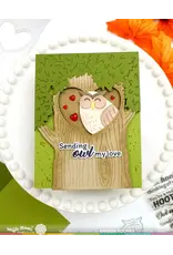 WAFFLE FLOWER WAFFLE FLOWER LEAFY BACKDROP DIE SET