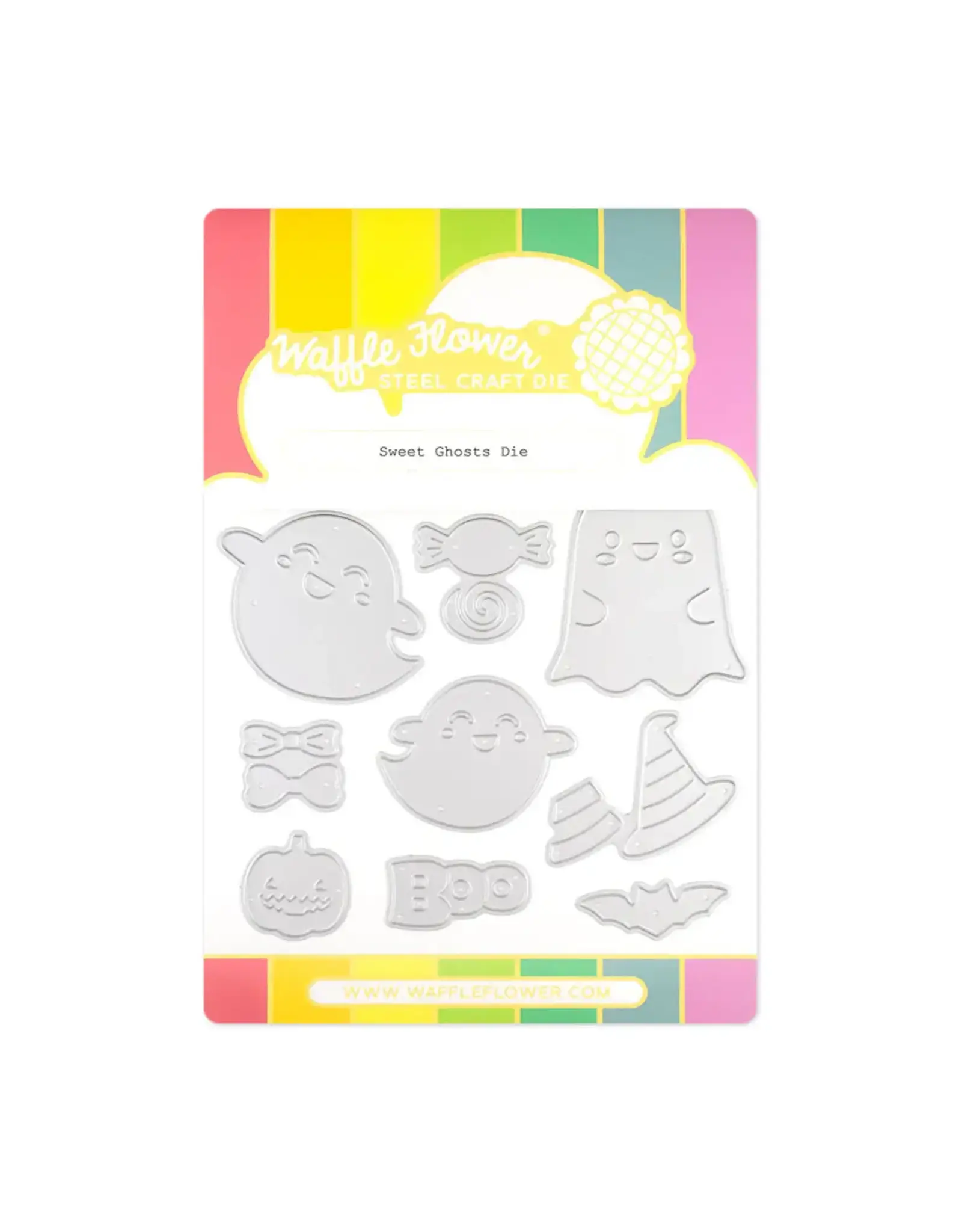 WAFFLE FLOWER WAFFLE FLOWER FANTÔMES DOUX ENSEMBLE DE MATRICES DE DÉCOUPE