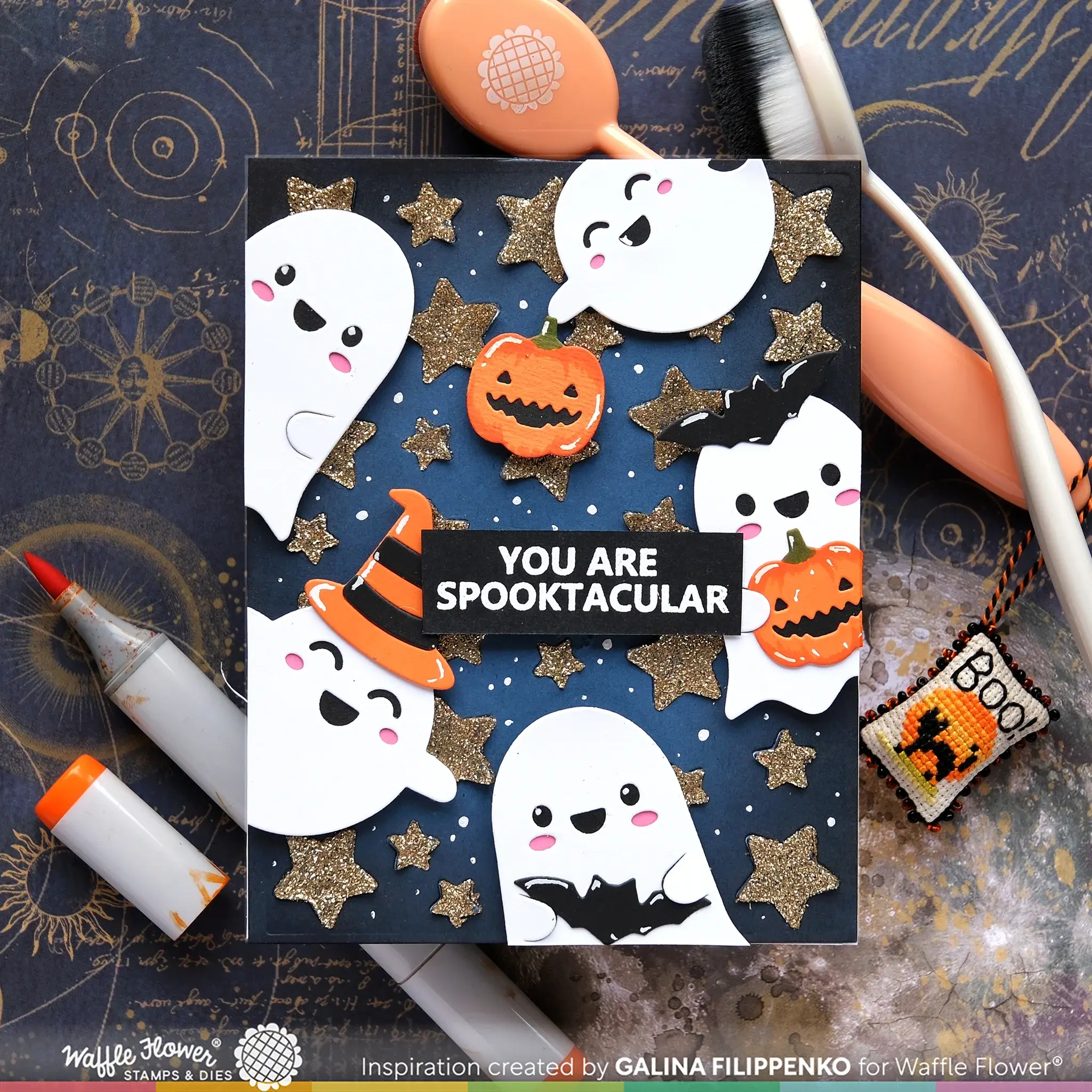 WAFFLE FLOWER WAFFLE FLOWER SWEET GHOSTS DIE SET