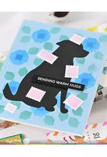 WAFFLE FLOWER WAFFLE FLOWER DOG SILHOUETTE DIE SET