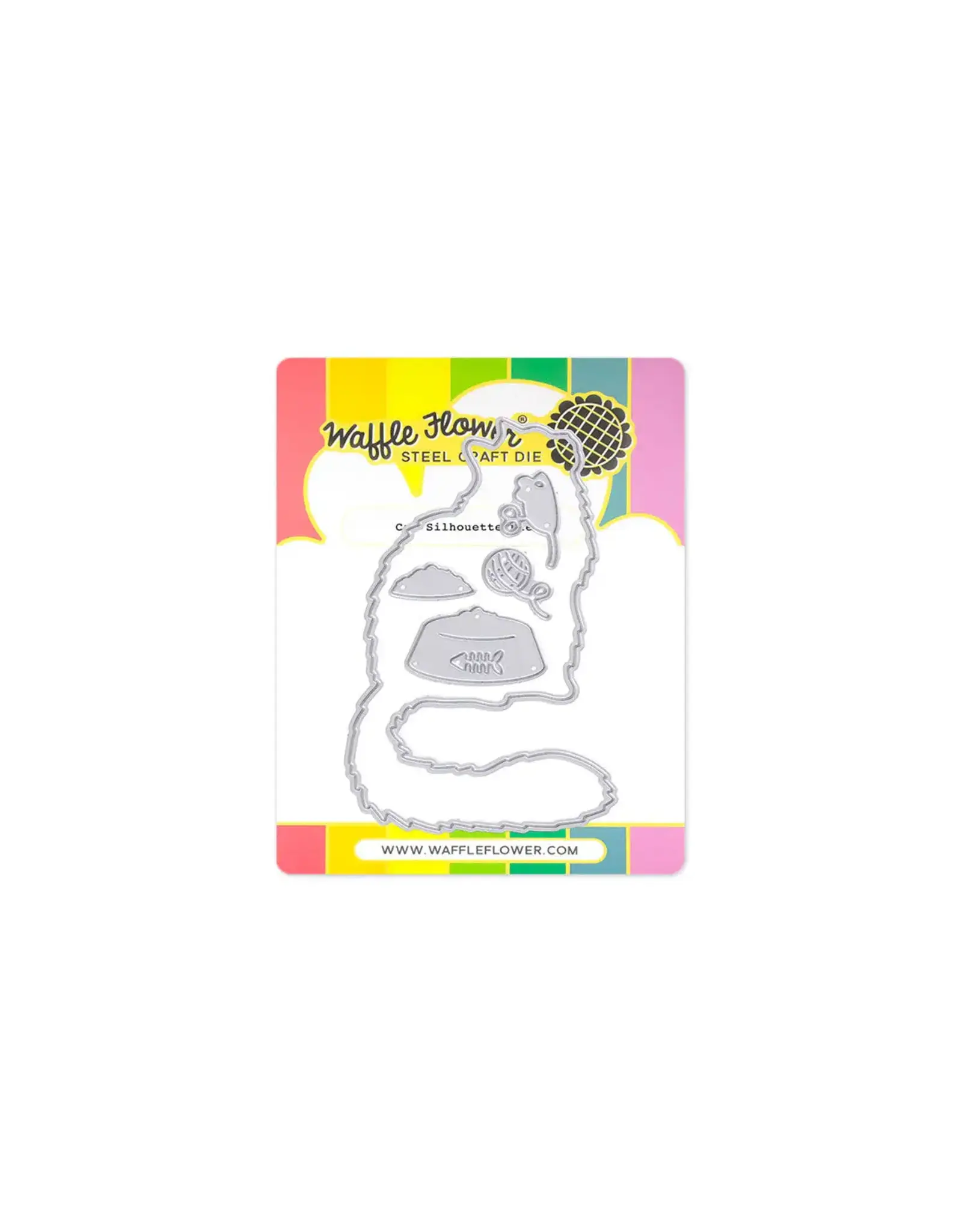 WAFFLE FLOWER WAFFLE FLOWER CAT SILHOUETTE DIE SET