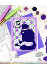 WAFFLE FLOWER WAFFLE FLOWER CAT SILHOUETTE DIE SET